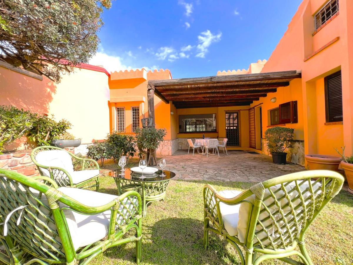 Villa Corallo - Free Wifi - 1Km From The Beach Вилласимиус Экстерьер фото